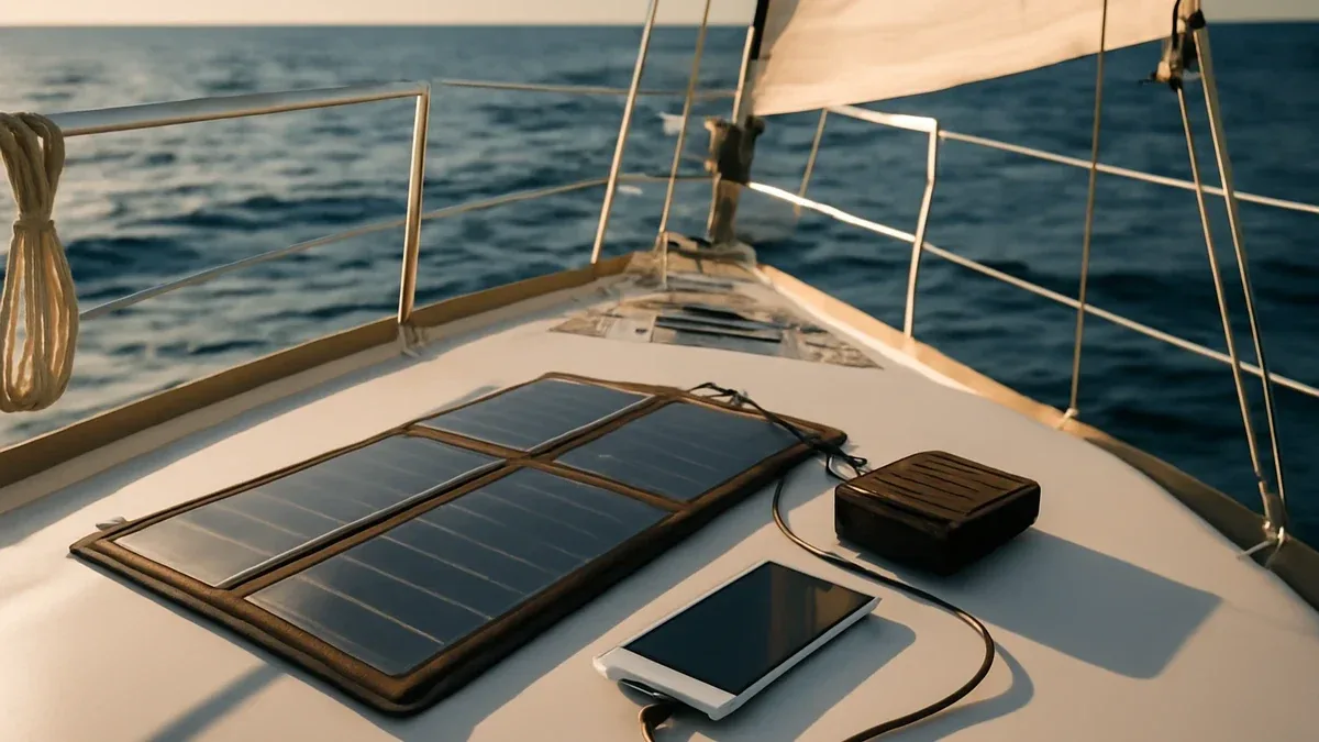 Pannello solare portatile in barca: come valutare spazio, collegamento e utilizzo